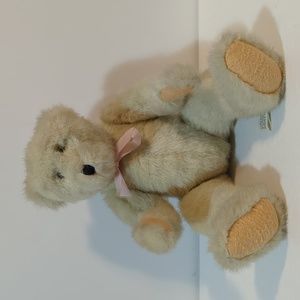 The Boyds Collection Ltd Teddy Bear 1990 Jointed Tan VTG Plush Animal